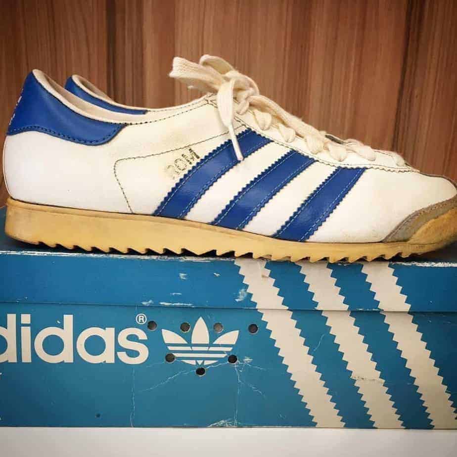 Rare Vintage NOS Adidas Rome Made in Austria Size 4.5 UK With Box | Lokein