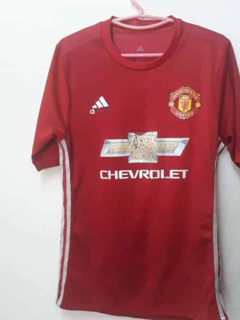 Adidas Manchester United Chevrolet Authentic jersey T-shirt