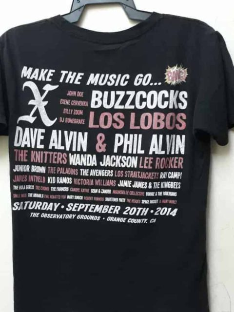 Buzzcocks Band Punk Festival T-shirt