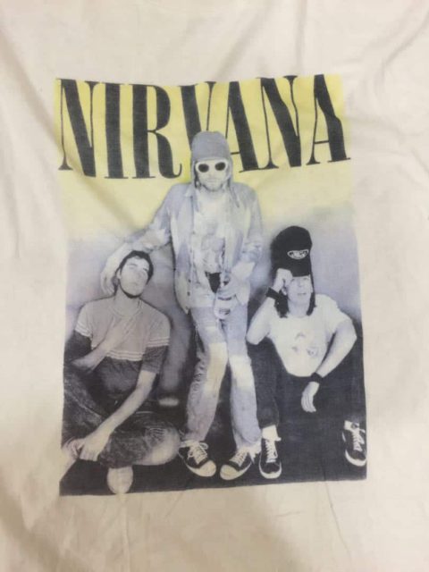 Nirvana band thsirt 2XL