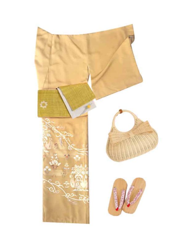 golden plain yukata