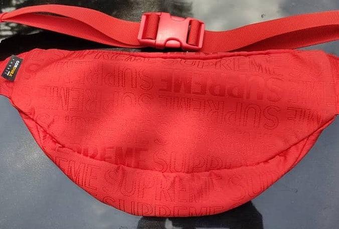 Supreme Waist Bag (SS19) Red – First Look SLC
