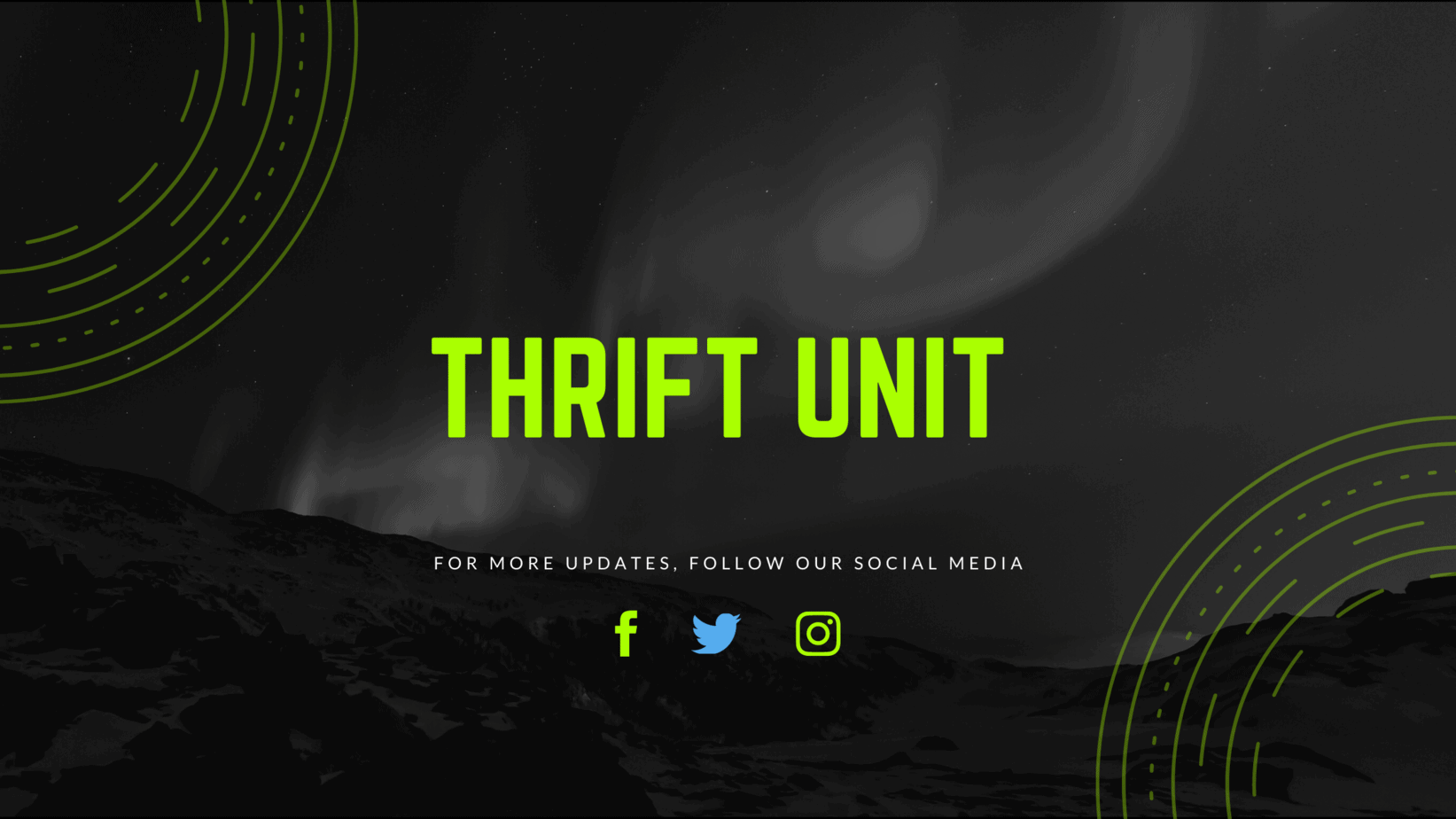 Thrift Unit