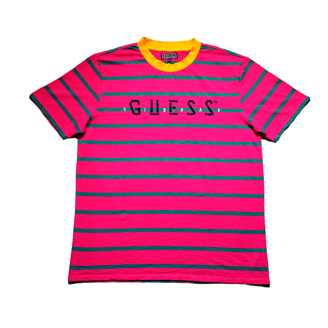 GUESS X J Balvin Vibras Concert Stripe T-Shirt L | Lokein