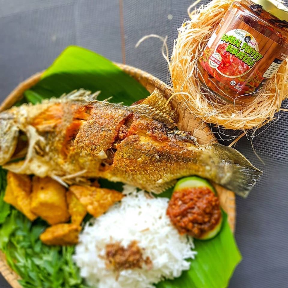 Sambal Penyet Pedas Berapi Lokein